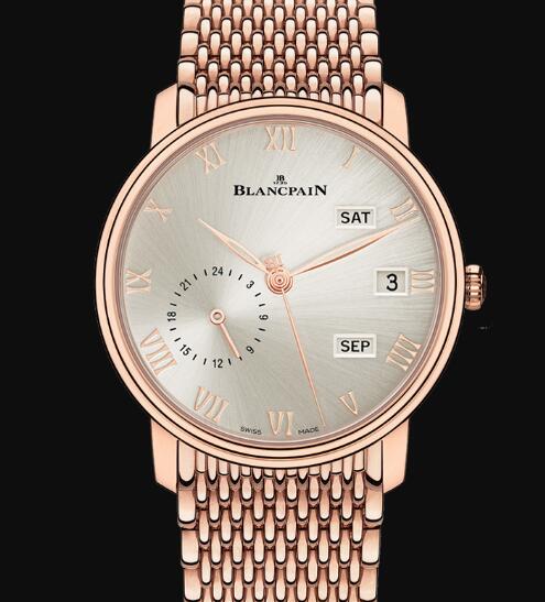 Blancpain Villeret Watch Price Review Quantième Annuel GMT Replica Watch 6670A 3642 MMB